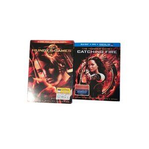 The Hunger Games & Catching Fire Blu-Ray + DVD 2-Disc Set With Digital HD Ultrav